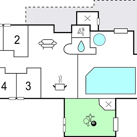 科里特伟根布洛克胡思九号度假屋 度假居 布洛克胡斯